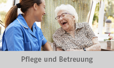 Klickbild: Pflege und Betreuung